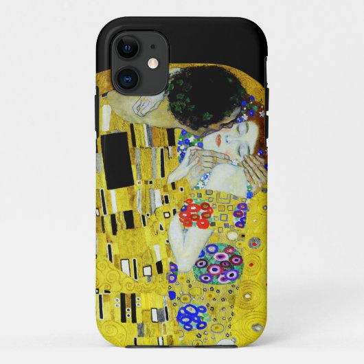 キス絵画ズバイグスタフクリムト Case-Mate iPhoneケース (裏面)