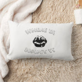 キス腰枕 ランバークッション (ブランケット)