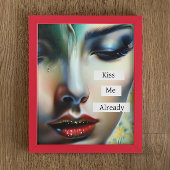 キス自分 |ファンタジーEthereal Art フォトプリント