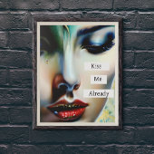 キス自分 |ファンタジーEthereal Art フォトプリント