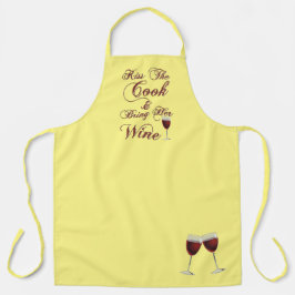 キス調理師と彼女のワイン エプロン