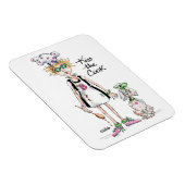 キス調理師、あなたの感謝マグネットを表示する マグネット (右側)