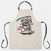 キス調理師 エプロン (正面)