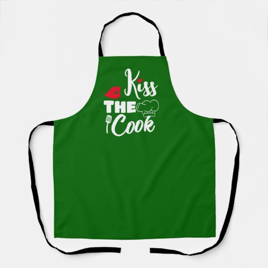 キス調理師 エプロン (正面)