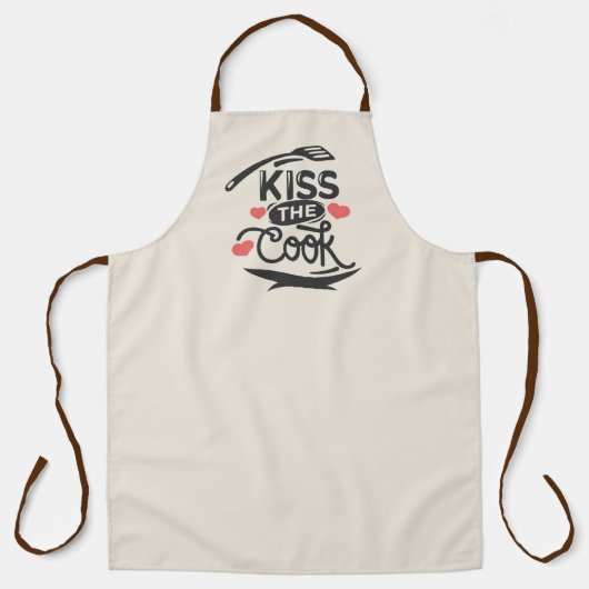 キス調理師 エプロン (正面)