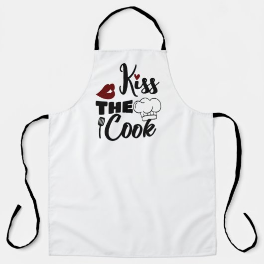 キス調理師 エプロン (正面)