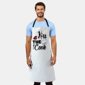 キス調理師 エプロン (着用した状態)