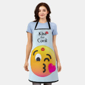 キス調理師 エプロン (着用した状態)