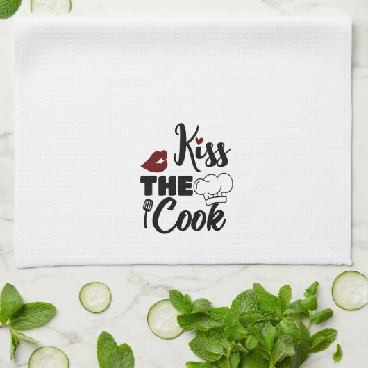 キス調理師 キッチンタオル (折り畳み)