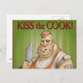 キス調理師 ポストカード (正面/裏面)