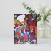 キス調理師 ポストカード (スタンド正面)