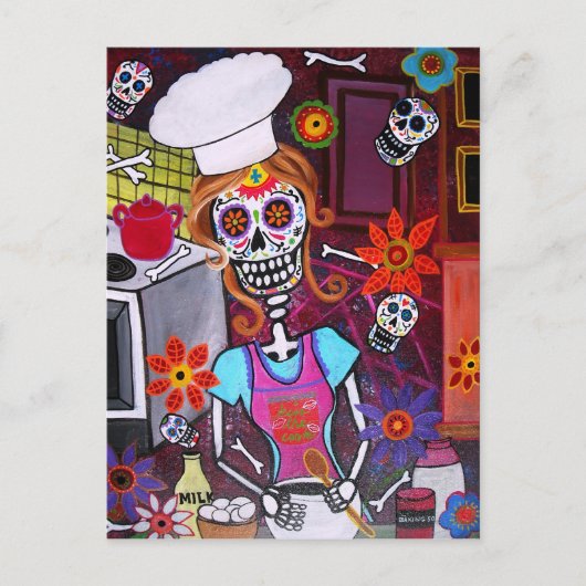 キス調理師 ポストカード (正面)