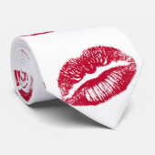 キス赤い唇 ネクタイ (ロール)