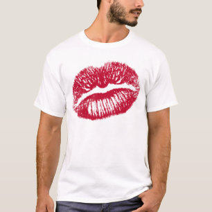 キス赤い唇 Tシャツ