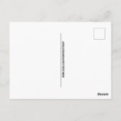 キス赤口葉書 ポストカード (裏面)