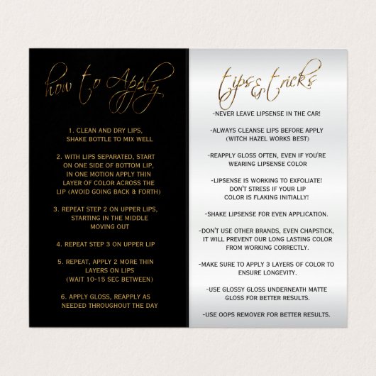 キス防止赤い唇と黒の指示 名刺 (内部フラット)