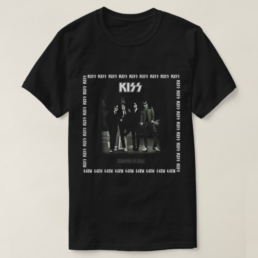 キス1975殺害服 Tシャツ (デザイン正面)