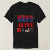 キス1977 Alive II Tシャツ (デザイン正面)