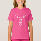 キス25セント – 女子の基本Tシャツ Tシャツ (正面)