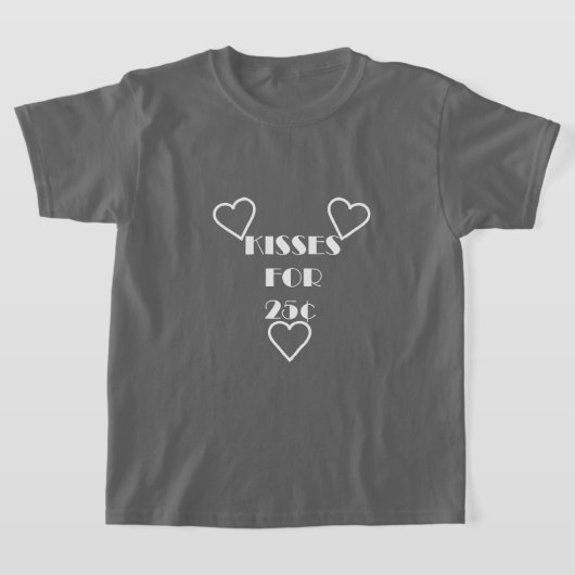 キス25セント – Girls'Basic T-Shirt Tシャツ (レイダウン)