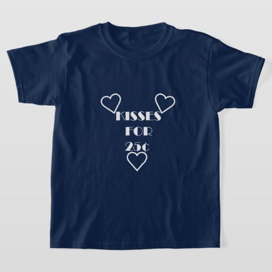 キス25セント – Girls'Basic T-Shirt Tシャツ (レイダウン)