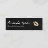 キス/お洒落黒 スキニー名刺 (正面)