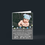 キス&かわいい母の日の写真カード/グレー カード<br><div class="desc">キス&かわいい母の日の写真カード/グレー</div>