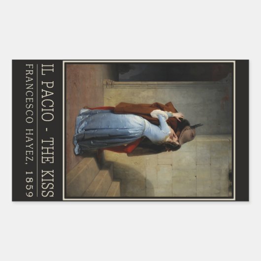 キス/イルバシオ 長方形シール (正面)