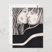 キス・オブ・ラブ・ハガキ ポストカード (正面/裏面)