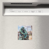 キス：オーギュスト・ロダン、パリ・チュイルリーズ マグネット (インサイチュ (食洗機))