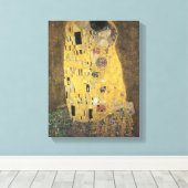 キス キャンバスプリント (インサイチュ (ウッドフロア))