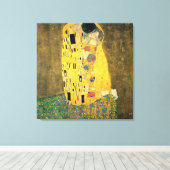 キス キャンバスプリント (インサイチュ (ウッドフロア))