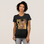 キス、グスタフのクリムト Tシャツ (正面フル)