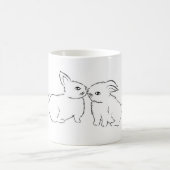 キス コーヒーマグカップ (中央)
