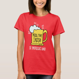 キス・ザ・アイリッシュ ビール セイントパトリックデー Tシャツ