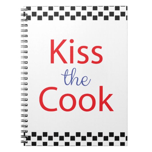 キス・ザ・クック ノートブック (正面)