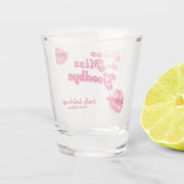 キス・ザ・ミス・グッバイ・バチェロレッテ・ウィークエンド・パーティ ショットグラス (裏面)