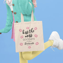 キス・ザ・ミス・グッバイ・バチェロレッテ・パーティー トートバッグ