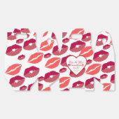 キス・ザ・ミス・グッバイ バレンタイン ブライダルシャワー フェイバーボックス (見開き)