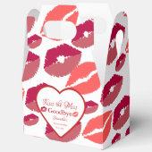 キス・ザ・ミス・グッバイ バレンタイン ブライダルシャワー フェイバーボックス (見開き)