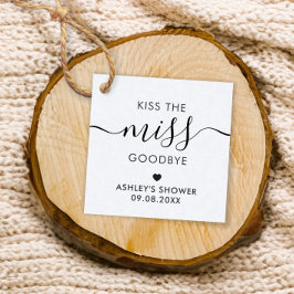 キス・ザ・ミス・グッバイ ブライダルシャワータグ, クラフト フェイバータグ