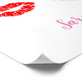 キス・ザ・ミス・グッバイ ブライダルシャワー ゲーム ゲストブック (角)