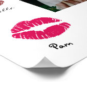 キス・ザ・ミス・グッバイ ラストパーティー 唇 ポスター (角)