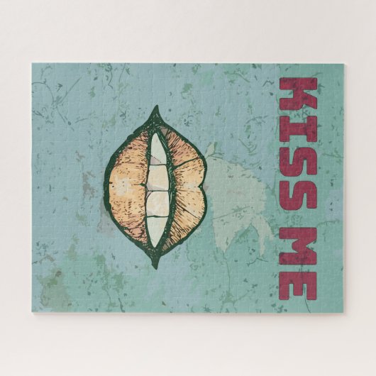 キス ジグソーパズル (横)