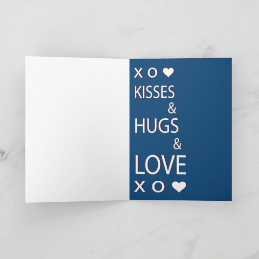 キス&ハグ&ラブジンガム市松模様に シーズンカード (内部)