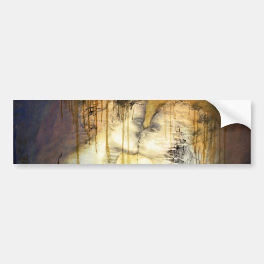 キス バンパーステッカー (正面)