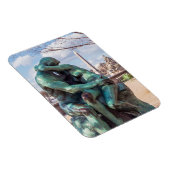 キス：パリ·チュイルリーのオーギュスト·ロダン マグネット (右側)