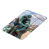 キス：パリ·チュイルリーのオーギュスト·ロダン マグネット (左側)