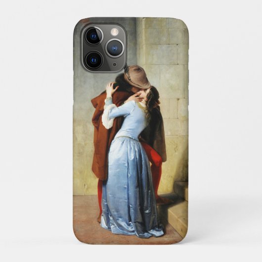 キス - フランチェスコ・ハイエツ 『イル・バーチオ』 Case-Mate iPhoneケース (裏)