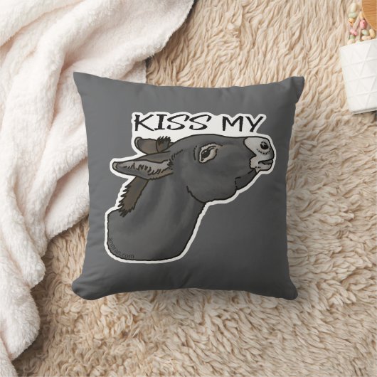 キス...ブルロ クッション (ブランケット)